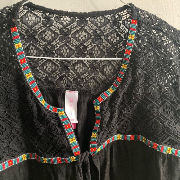 Black Lace Coverup - Picture 3 of 4